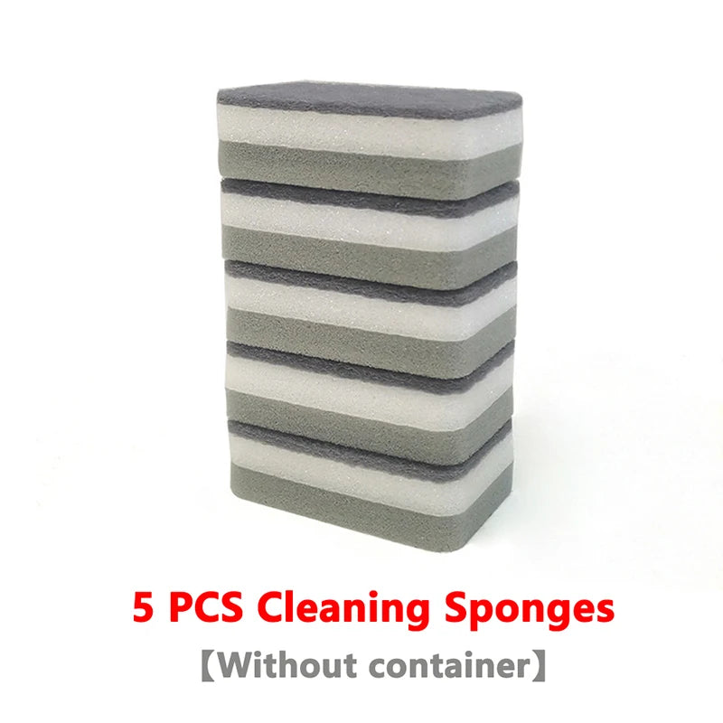 Press Soap Sponge Dispenser