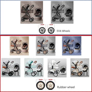 Foldable 3-in-1 Baby Stroller