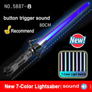 Seven-Color Light Saber Toy