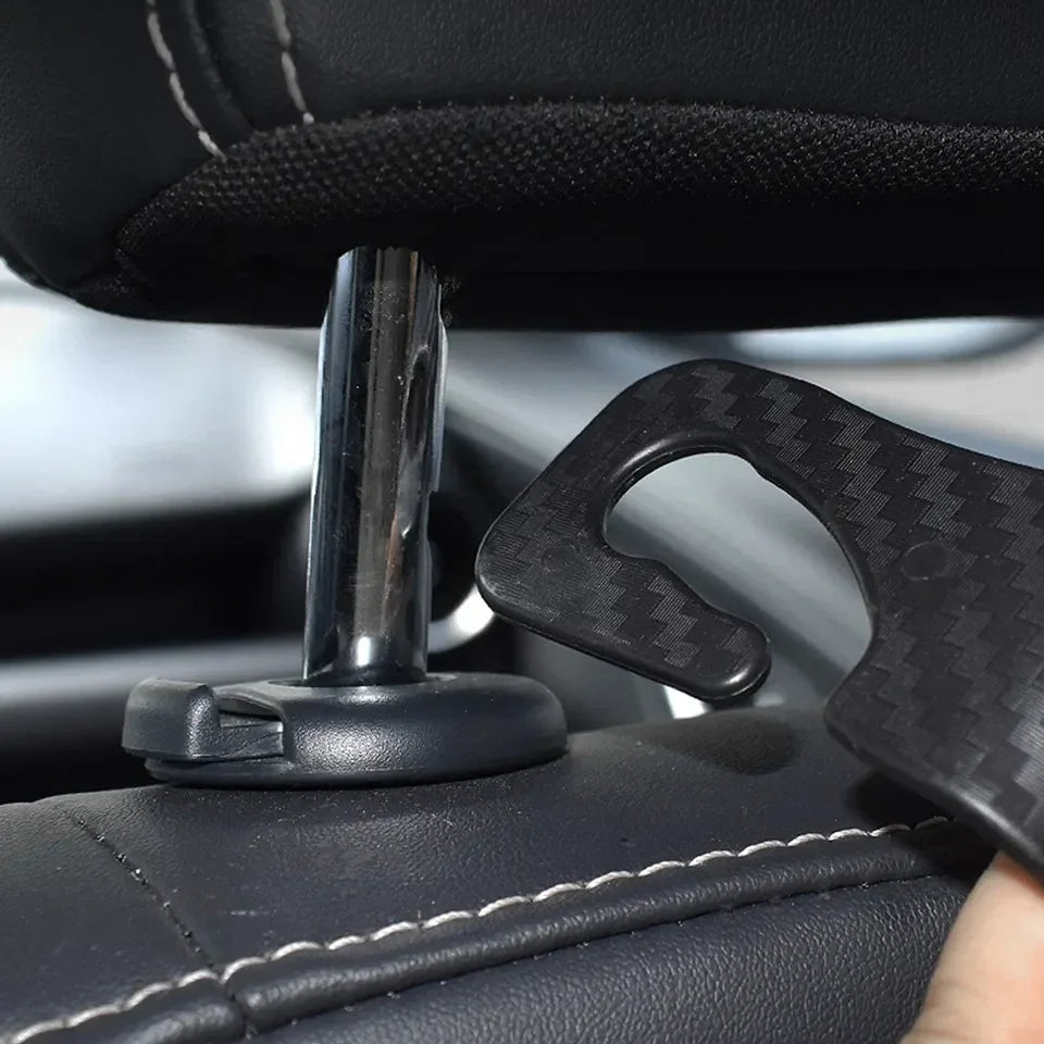 Car Headrest Storage Hooks