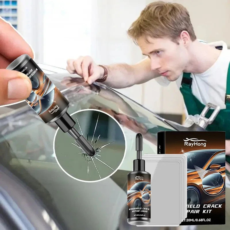 Windshield Crack Repair Resin Fluid