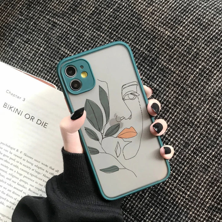 Abstract Shockproof iPhone Case