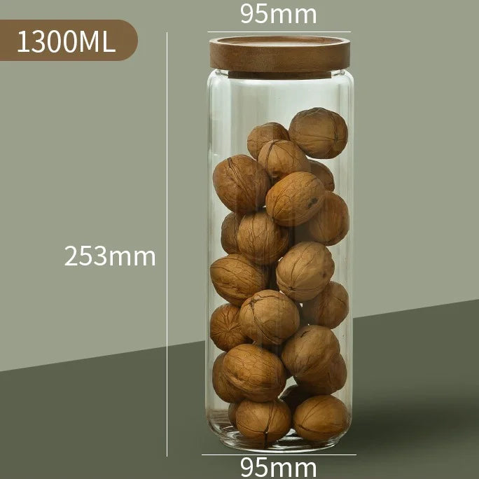 Airtight Glass Storage Canister