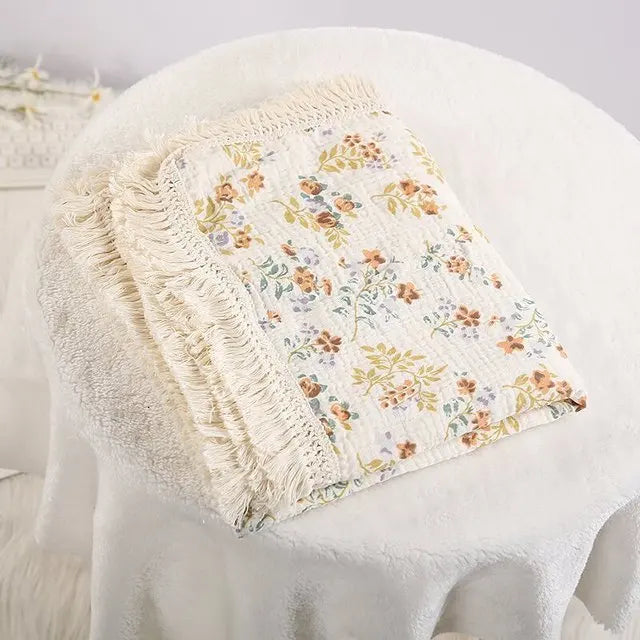 Cotton Muslin Baby Blanket