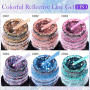 LILYCUTE Reflective Glitter Liner Gel