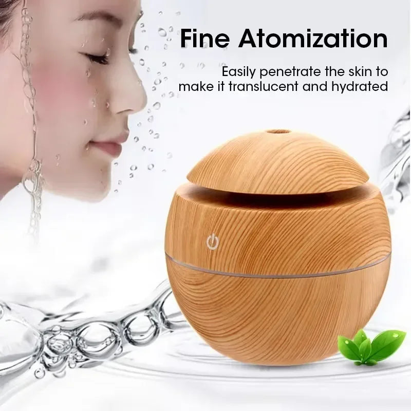 Woodgrain USB Aroma Humidifier