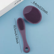 Silicone Facial Cleansing Brush Set