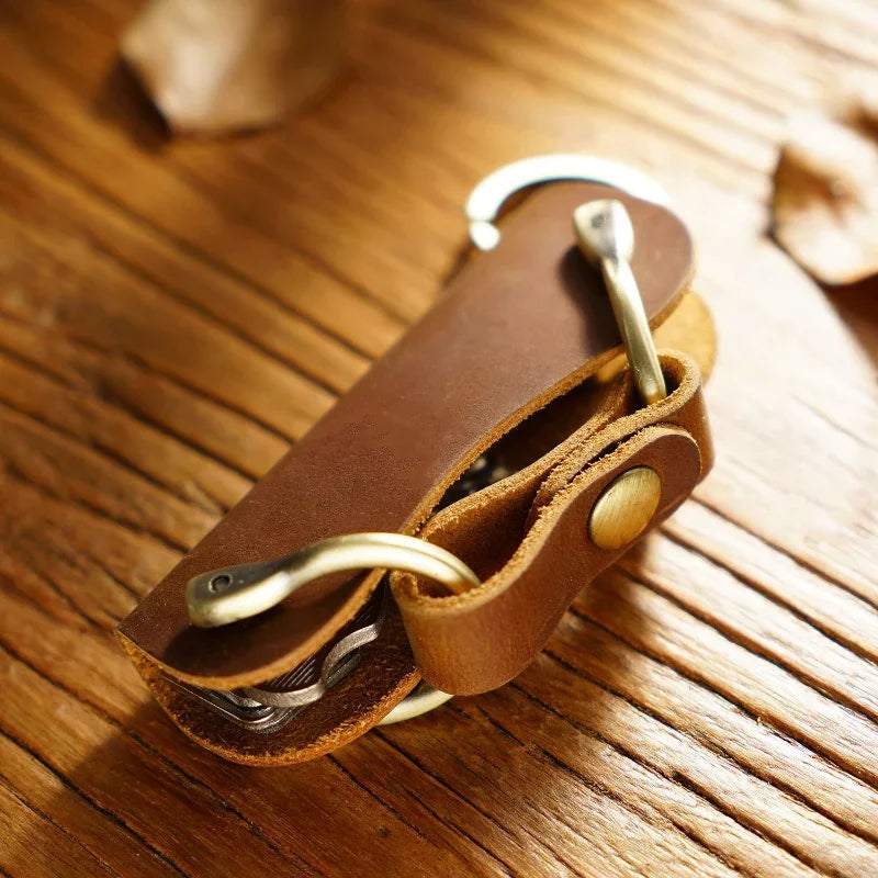 Genuine Leather Key Organizer