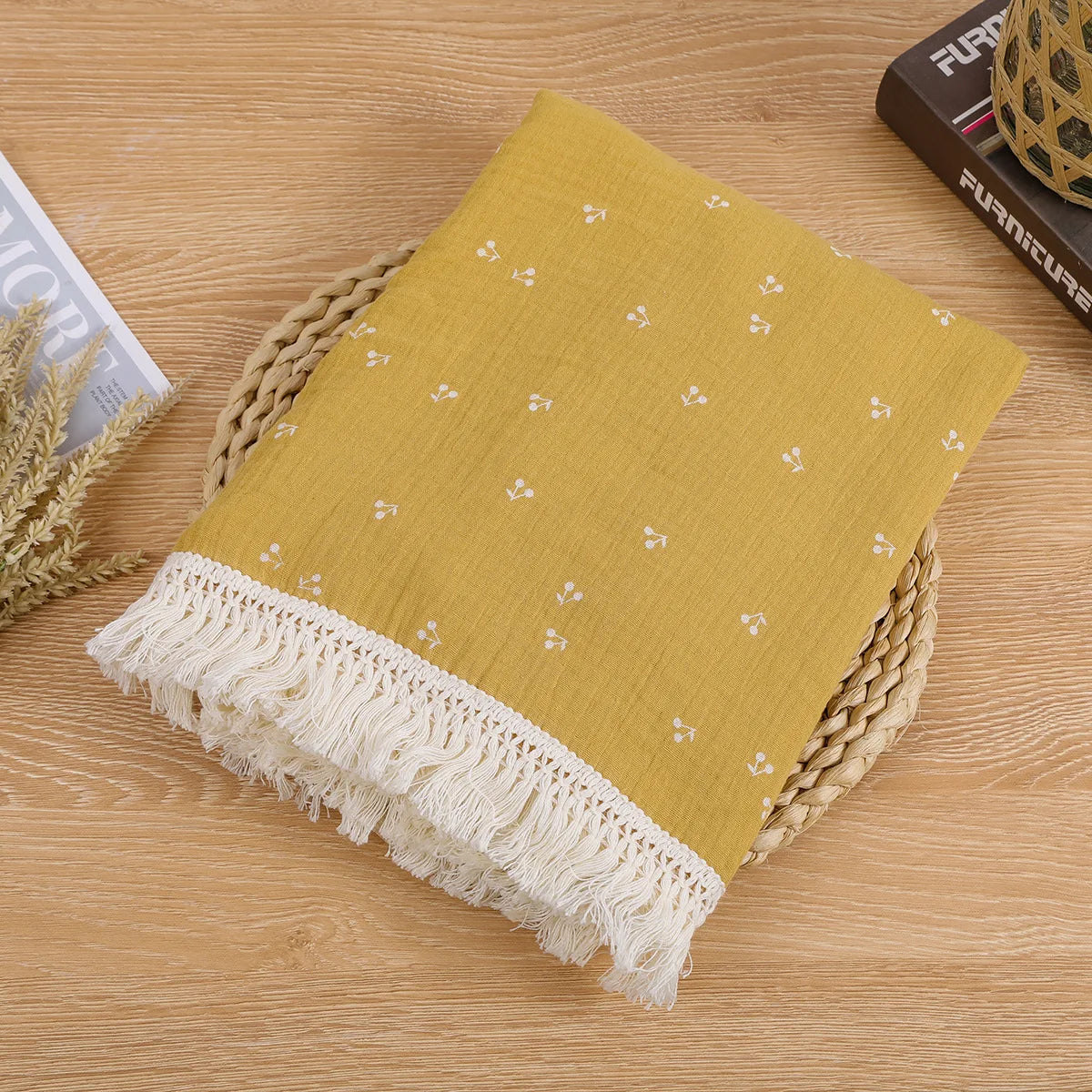 Cotton Muslin Baby Blanket