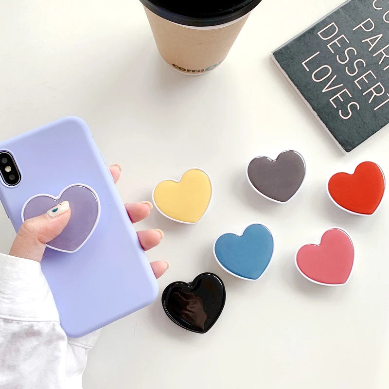 Heart Shaped Phone Grip