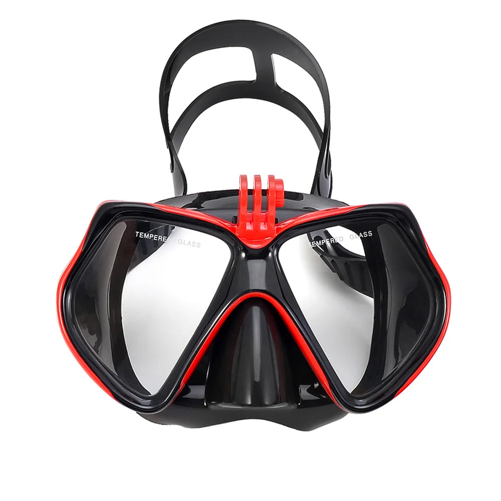 Tempered Glass Diving Mask