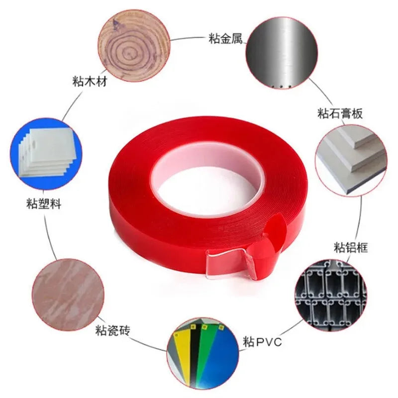 Washable Transparent Nano Tape
