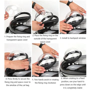 Transparent Pet Carrier Backpack