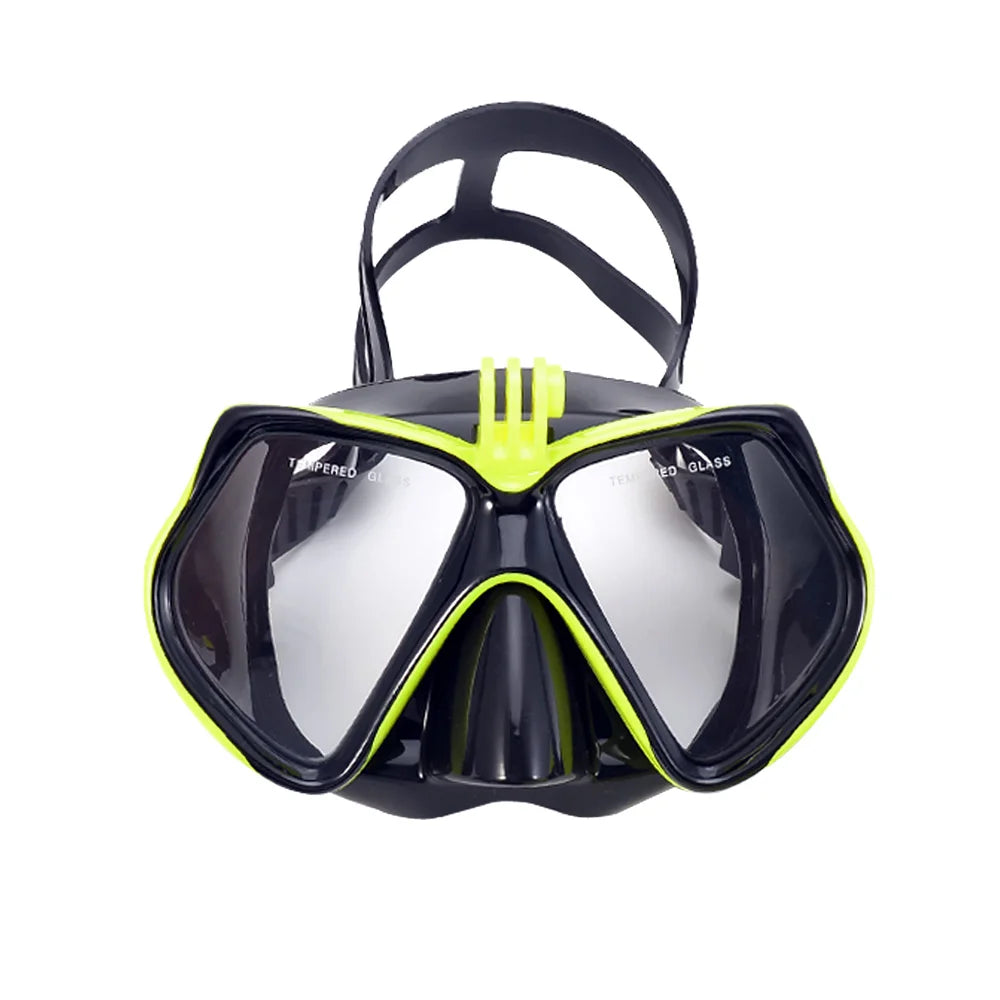 Tempered Glass Diving Mask