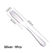 Stainless Three Function Butter Knife