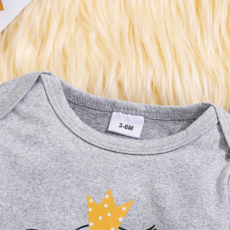Three-Piece Baby Outfit Set