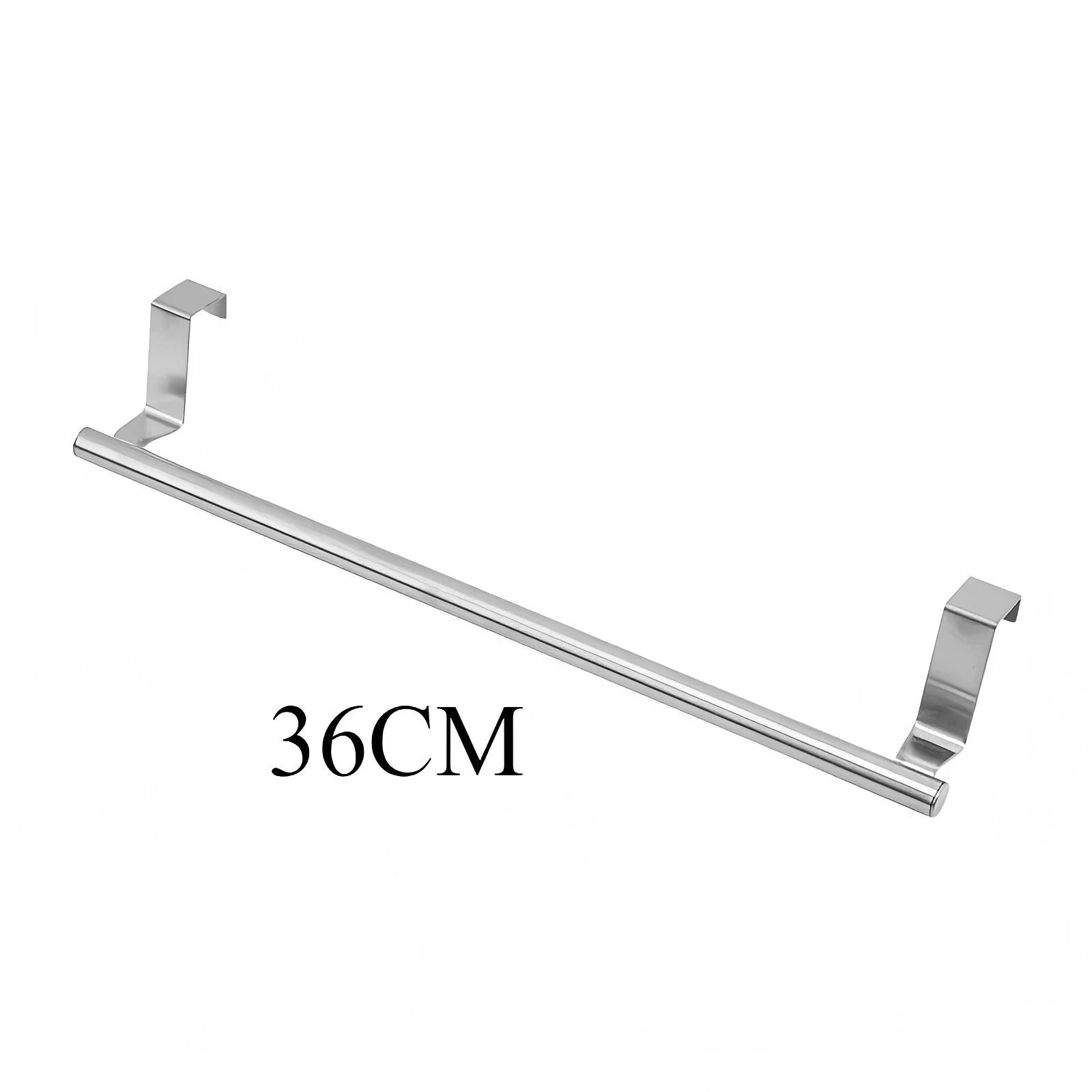 Stainless Over Cabinet Towel Rack