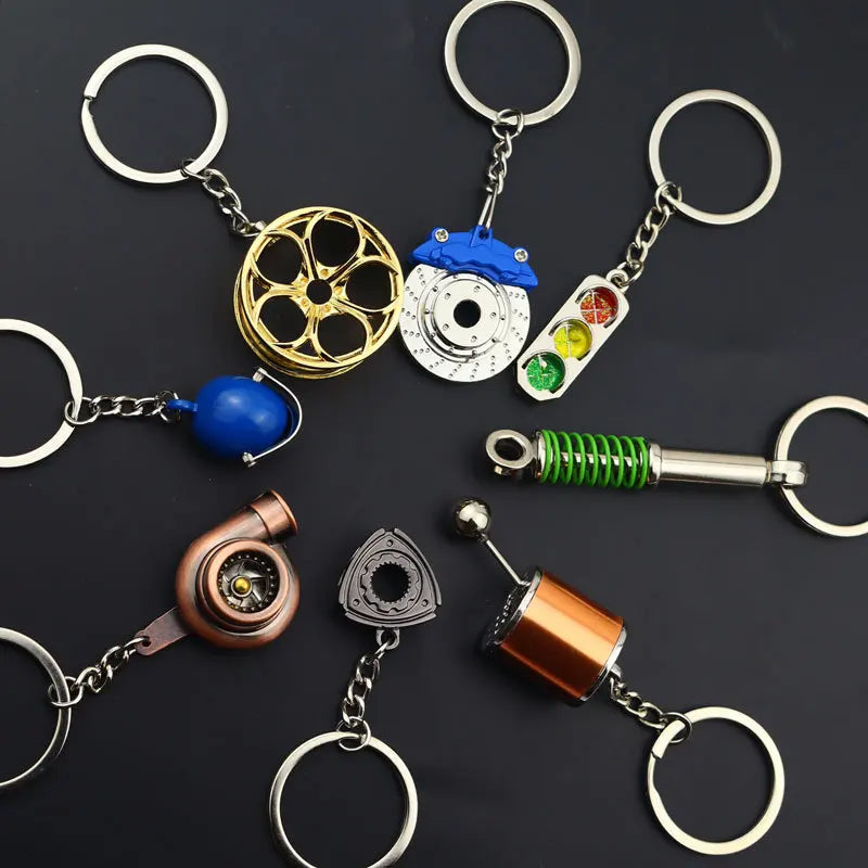 Gearbox Car Keychain Pendant