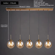 Nordic Glass Pendant Chandelier