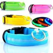 Reflective LED Nylon Collar