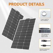 Flexible Monocrystalline Solar Panel