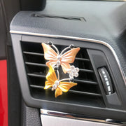 Butterfly Crystal Car Air Freshener