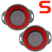 Foldable Silicone Colander Set