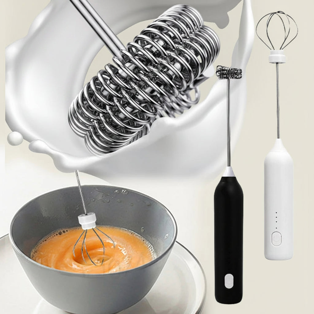 Rechargeable Three-Speed Milk Frother