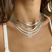 Gold Snake Chain Necklace
