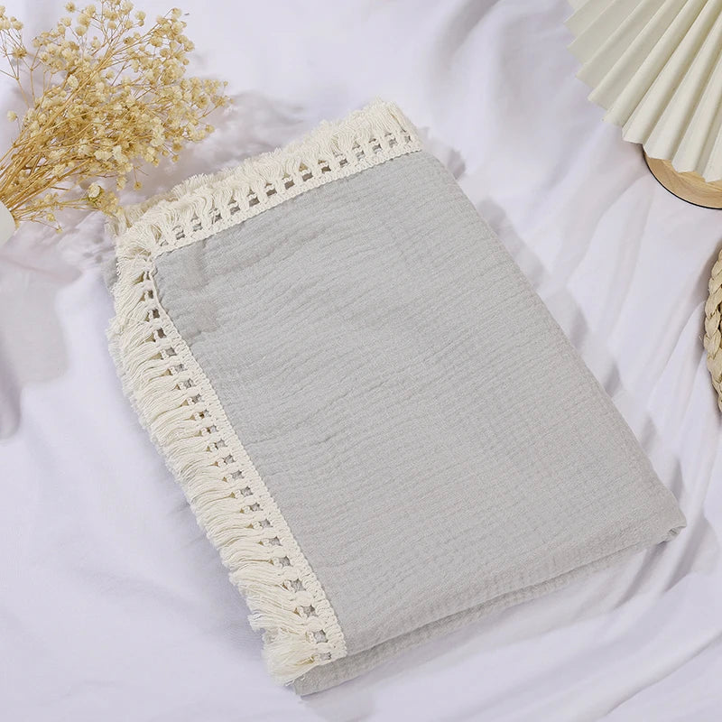 Cotton Muslin Baby Blanket