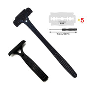 Foldable Long Handle Back Shaver
