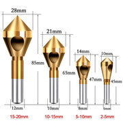 Titanium Countersink Deburring Bit