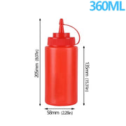 Squeeze Condiment Bottle Dispenser