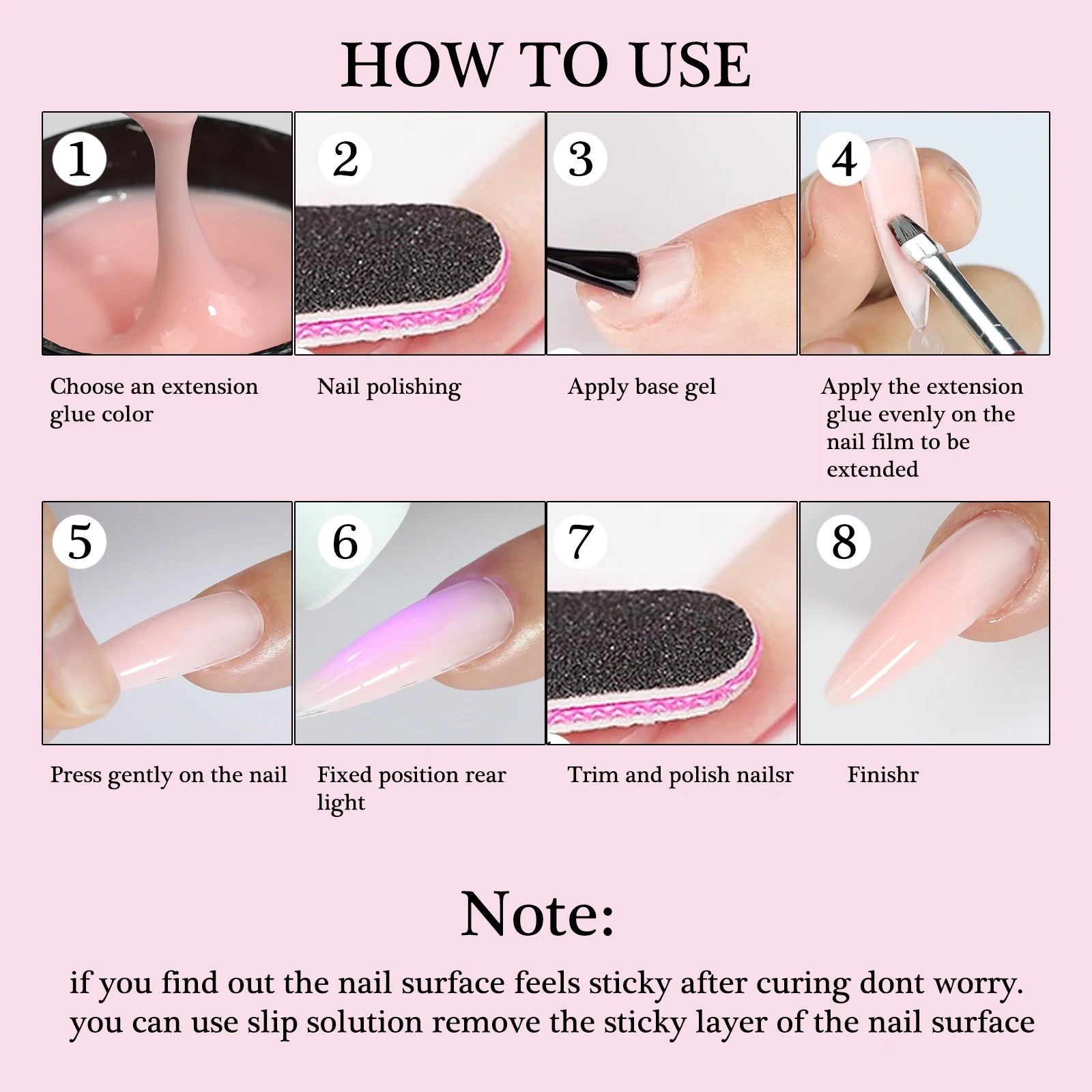 UV LED Builder Nail Gel