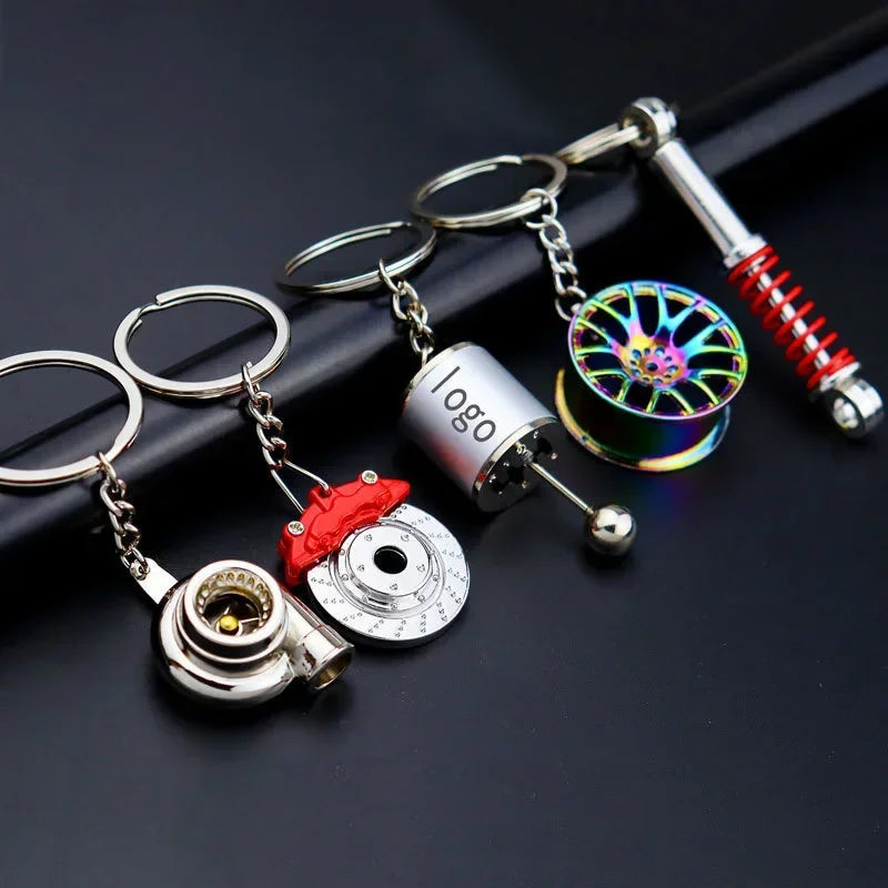 Gearbox Car Keychain Pendant