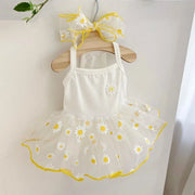 Floral Tulle Dog Dress
