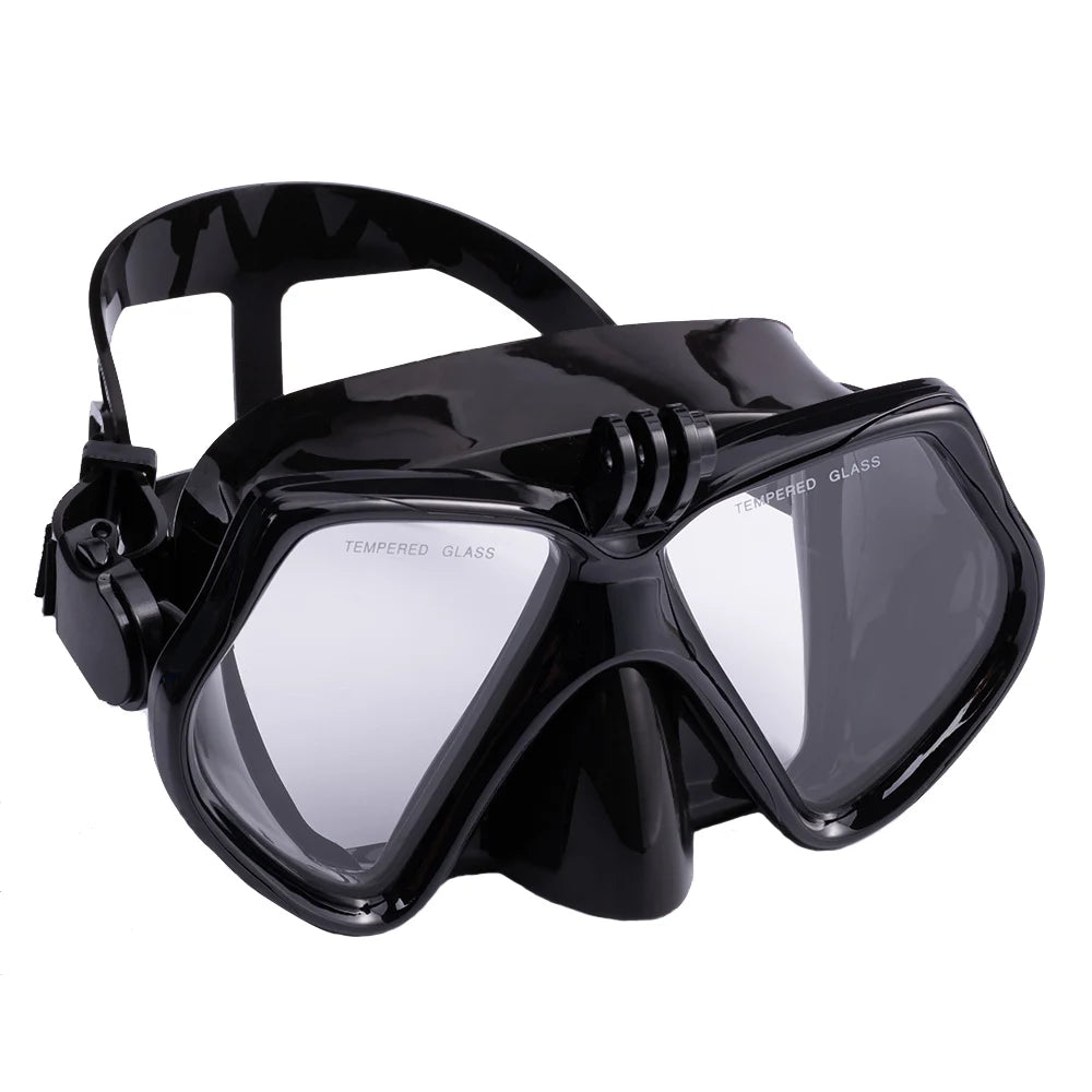Tempered Glass Diving Mask