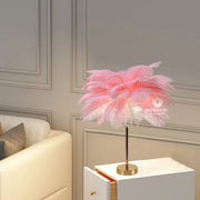 Nordic Ostrich Feather Floorlamp