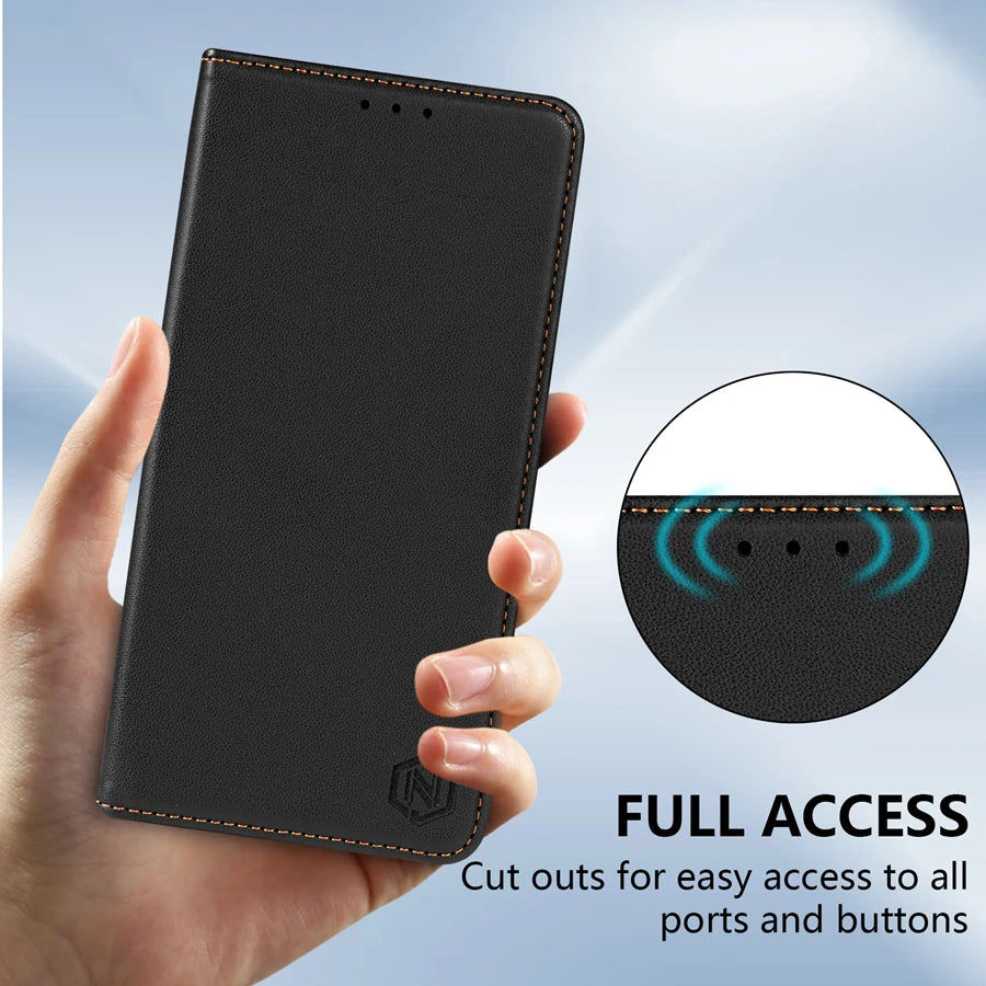 Magnetic Wallet Samsung Case