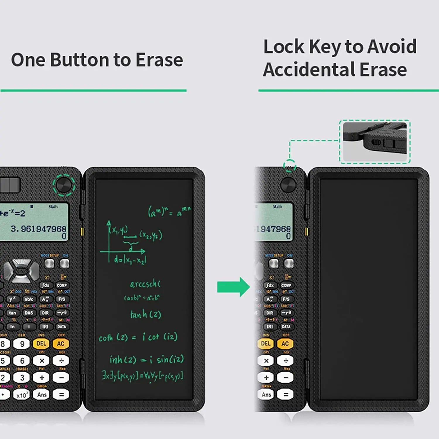 Foldable Scientific Calculator Notepad