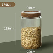Airtight Glass Storage Canister