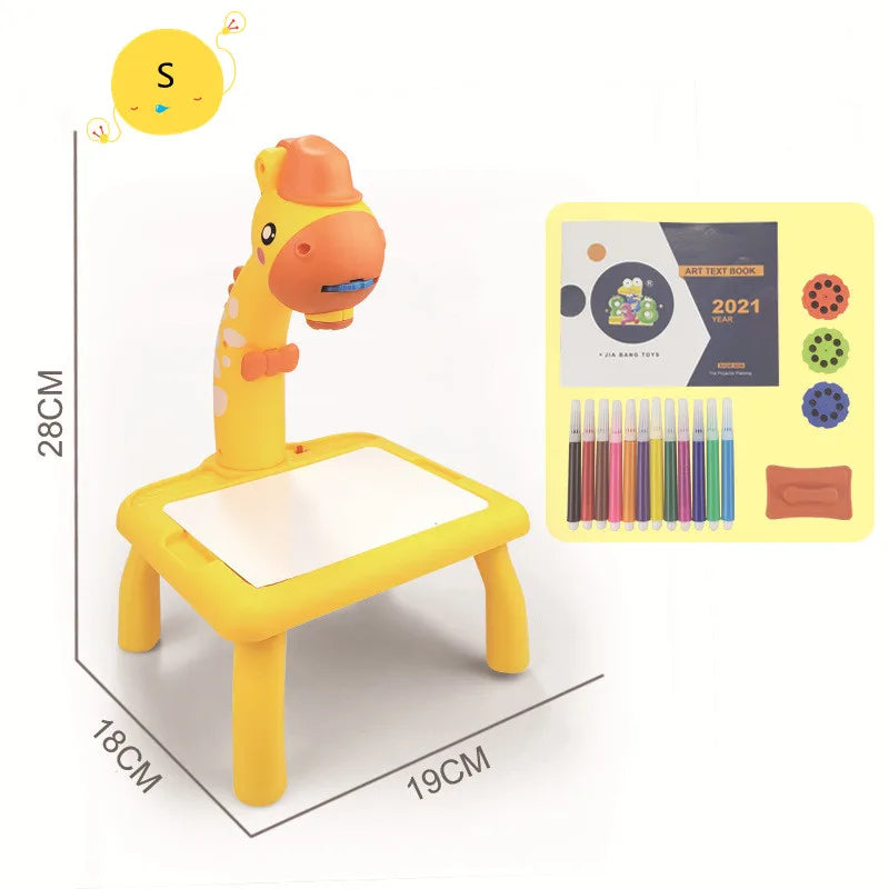 LED Projector Drawing Table