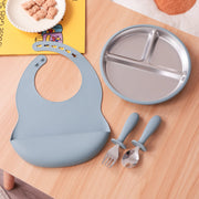 Stainless Silicone Feeding Set
