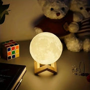 Glowing Galaxy Moon Nightlight