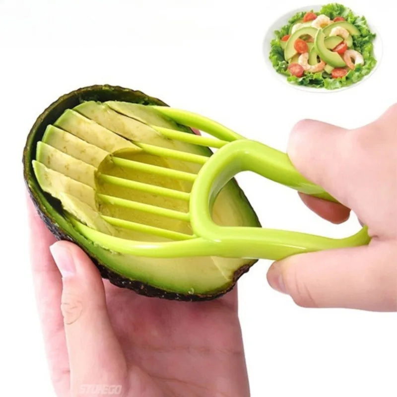 Three Function Avocado Slicer