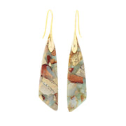 Bohemian Stone Drop Earrings