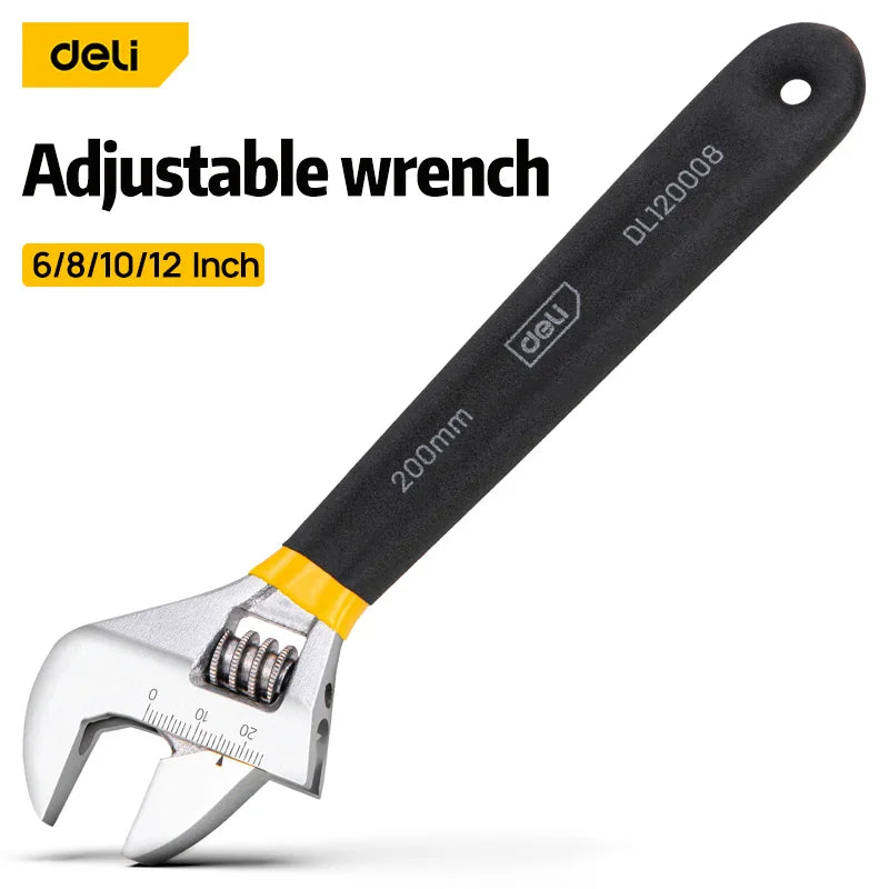 Carbon Steel Adjustable Wrench