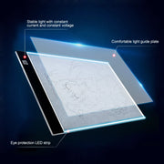 Dimmable A4 Drawing Light Pad