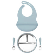 Stainless Silicone Feeding Set