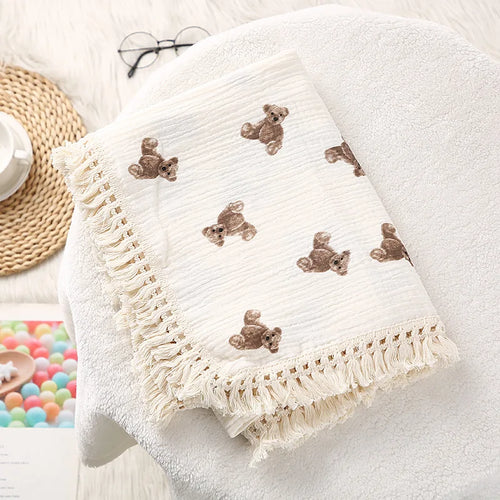 Cotton Muslin Baby Blanket